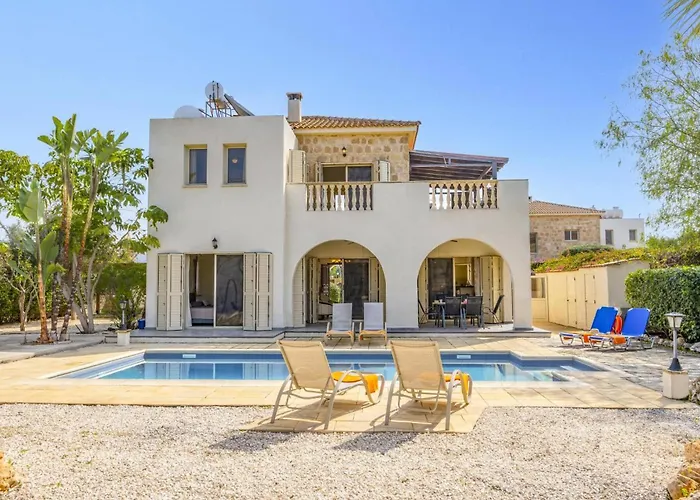 3bedroom Sweet Sunset With Pool St George Pegeia Vila Paphos